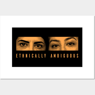 Ethnically Ambiguous Eyes Posters and Art